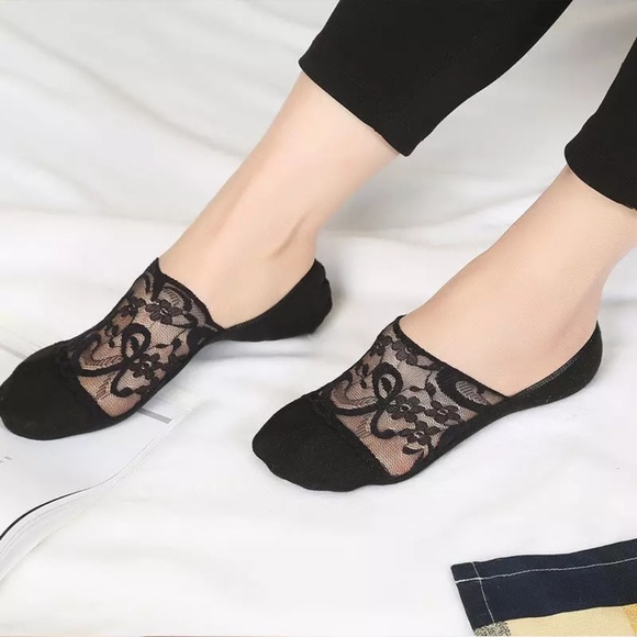 Bell Accessories - Lace No Show Socks Womens 1 Pair